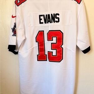 Nike Men's Buccaneers White and Red Jersey